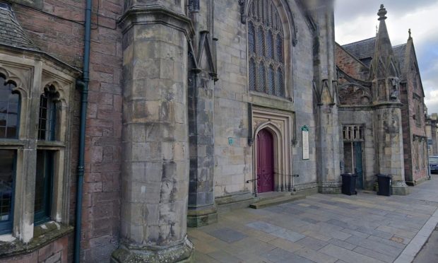 Exterior of St Mary's Church in Inverness