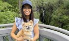 Laura Phillips from Oldmeldrum with Teddy the long-haired  chihuahua.