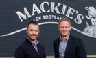 Mackie's head of sales Will Dixon and managing director Stuart Common. Image: Holyrood PR