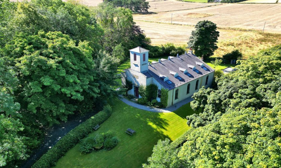 Former church turned family home for sale in Banchory Devenick
