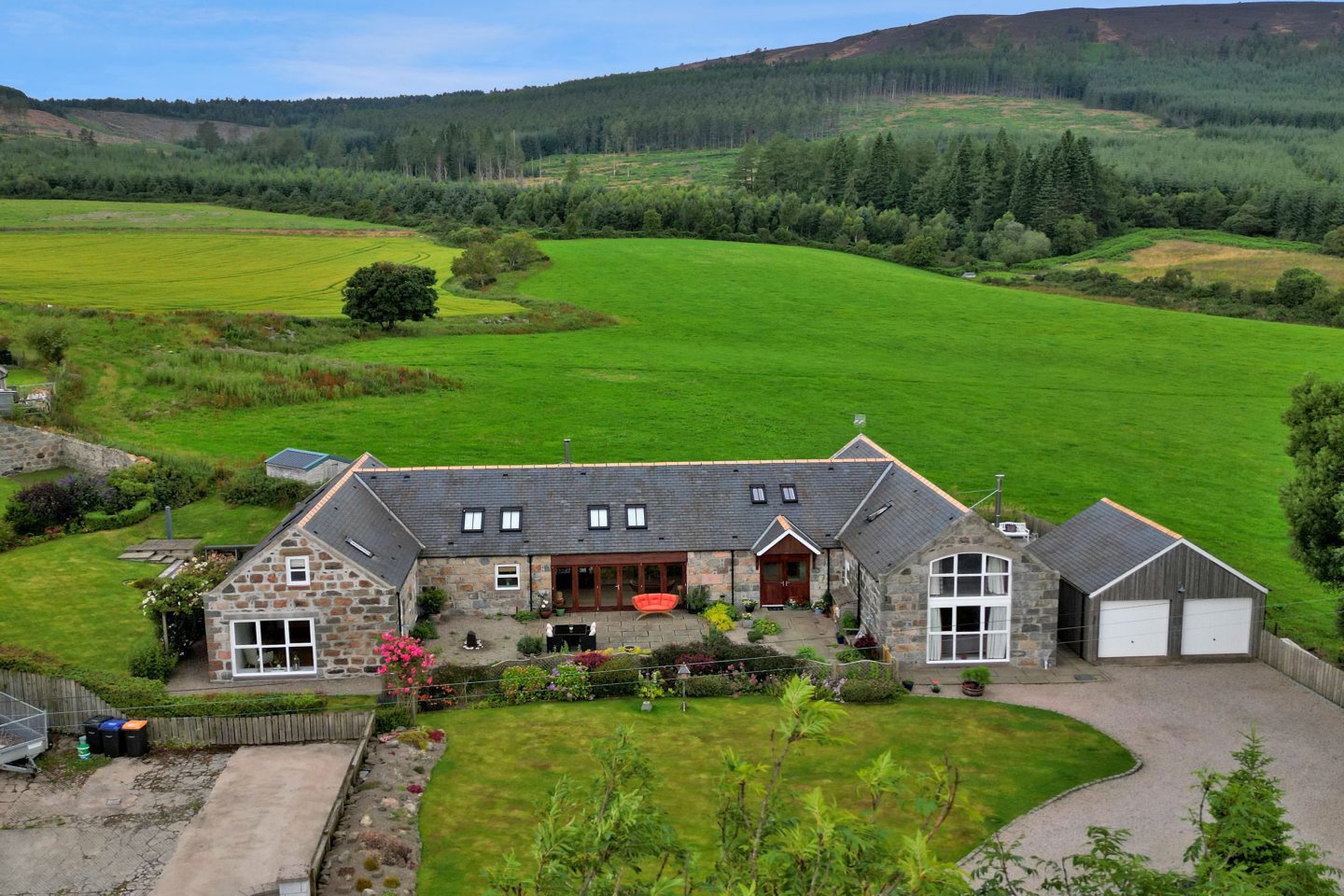 The Barn is a beautiful example of a countryside property renovation