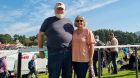 Scott and Pam Ulen from Illinois at the Braemar Gathering. Image: Graham Fleming/DC Thomson