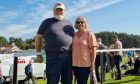 Scott and Pam Ulen from Illinois at the Braemar Gathering. Image: Graham Fleming/DC Thomson