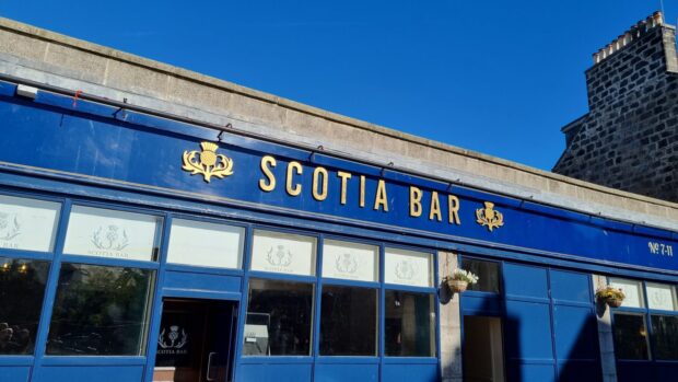 The Scotia Bar re-opened in June. Image: Graham Fleming/DC Thomson