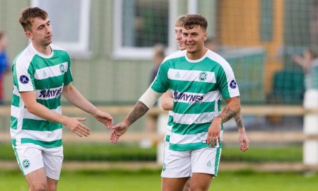 Joe McCabe, right, is well aware of the important of Buckie Thistle's game against Fraserburgh in the R Davidson (Banchory) Highland League Cup.