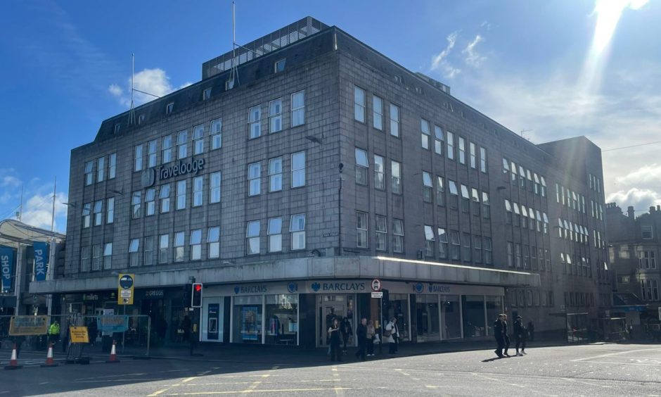 The bank takes up the ground floor of 163-165 Union Street. Image: Ben Hendry/ DC Thomson