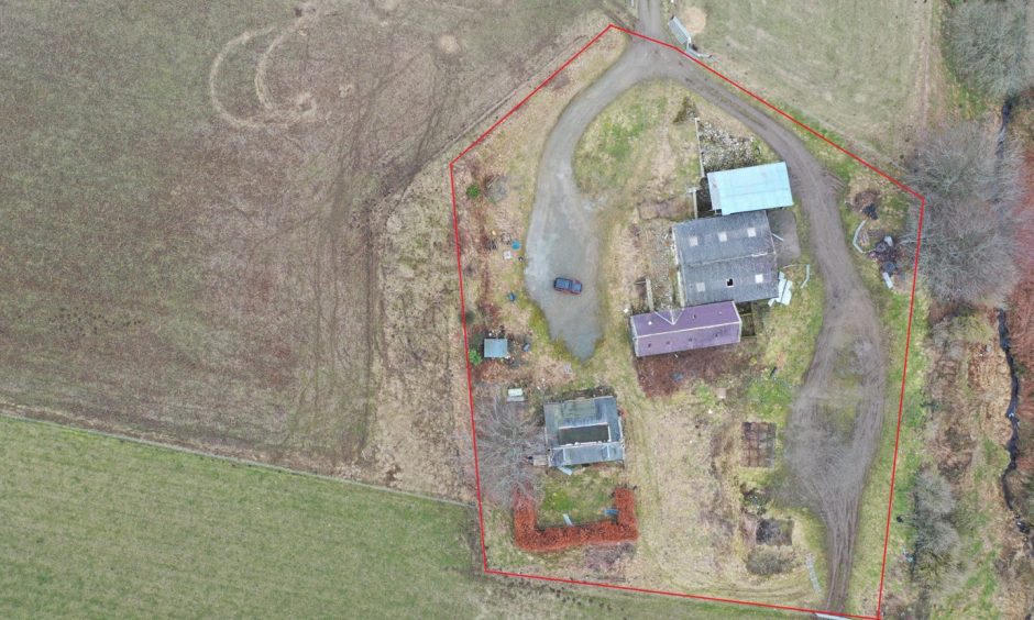 The farmhouse and three sheds are to be demolished to make way for the new chicken shed. Image: ASPC