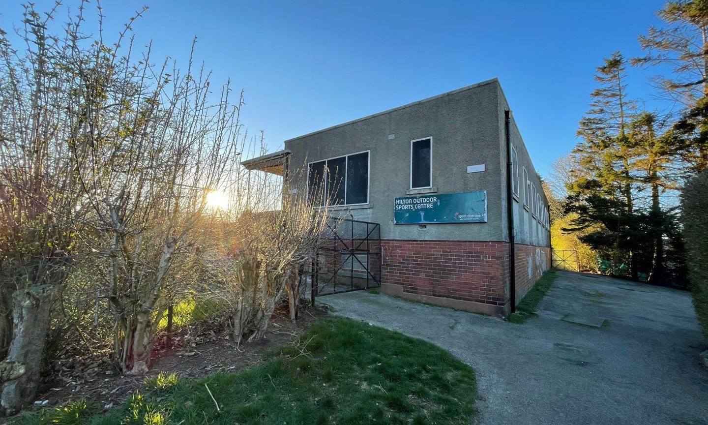 The Hilton Outdoor Sports Centre is considered derelict land in Aberdeen