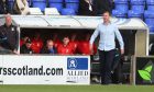 Caley Thistle boss Duncan Ferguson during his side's match against Stenhouusemuir. Image: Peter Paul.