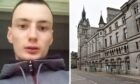 Andrew McGee admitted headbutting a police officer. Image: Facebook/DC Thomson.