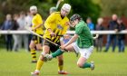 Ross Montgomery (Inveraray) with Sandy Elrick (Beauly). Image: Neil Paterson.