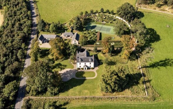 georgian country house in aberdeenshire