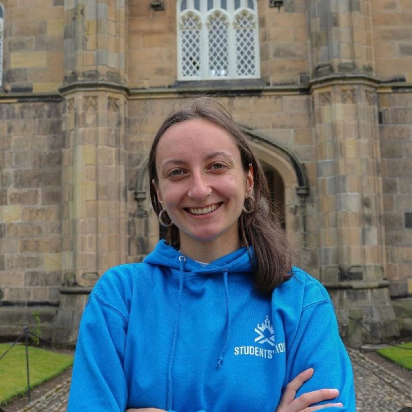 Student president Christina Schmid at University of Aberdeen.