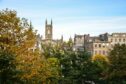 Aberdeen city landscape view