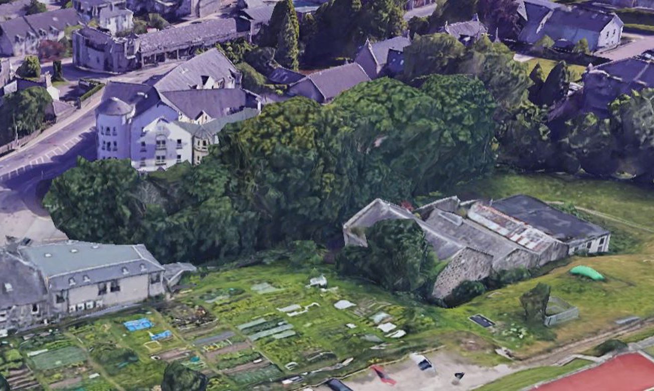 The Cults Pumping Station site is on the list of derelict Aberdeen land