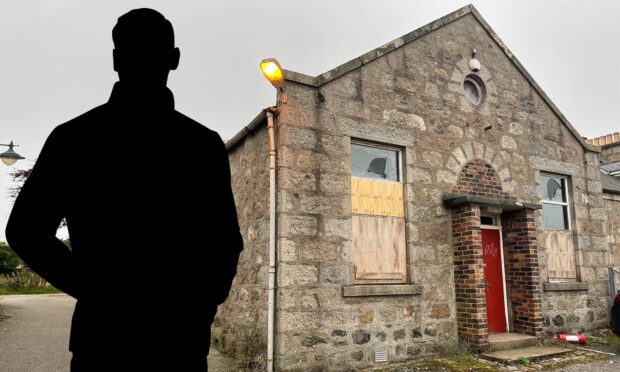 Paul John McCallum leapt from the dock at Aberdeen Sheriff Court upon hearing he was sentenced to a period of custody. Images: Facebook/DC Thomson