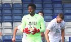 Inverness Caledonian Thistle goalkeeper Musa Dibaga.