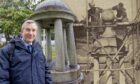 Local Derek Fraser has revealed the story behind the curious monument in Foresthill campus. Image: DCT/Scott Baxter