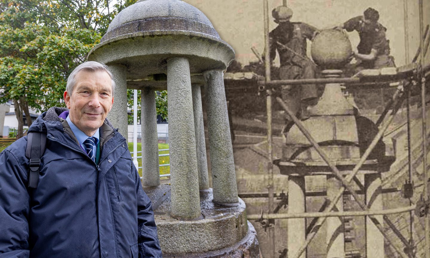 Hidden history of the old belfry on Foresterhill Campus, Aberdeen