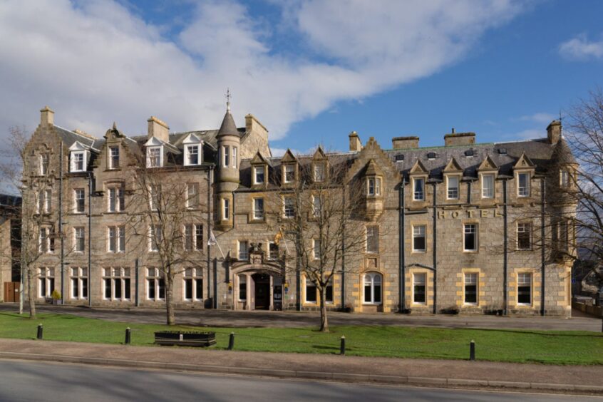 The Grant Arms Hotel in Grantown.