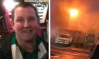 James Gallacher started a life-changing house fire. Images: Facebook/homeowner