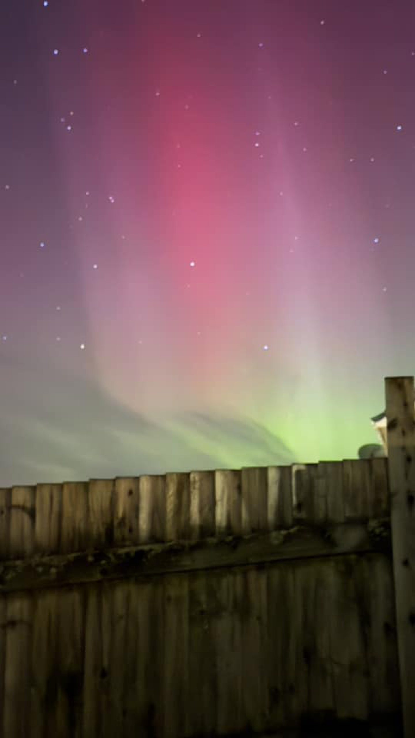 Northern Lights in Inverurie 