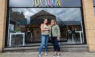 Lifelong friends and mums Jacqueline Main and Katy Larkworthy pictured run Toy Toon in the Elgin town centre. Image: Jason Hedges/DC Thomson