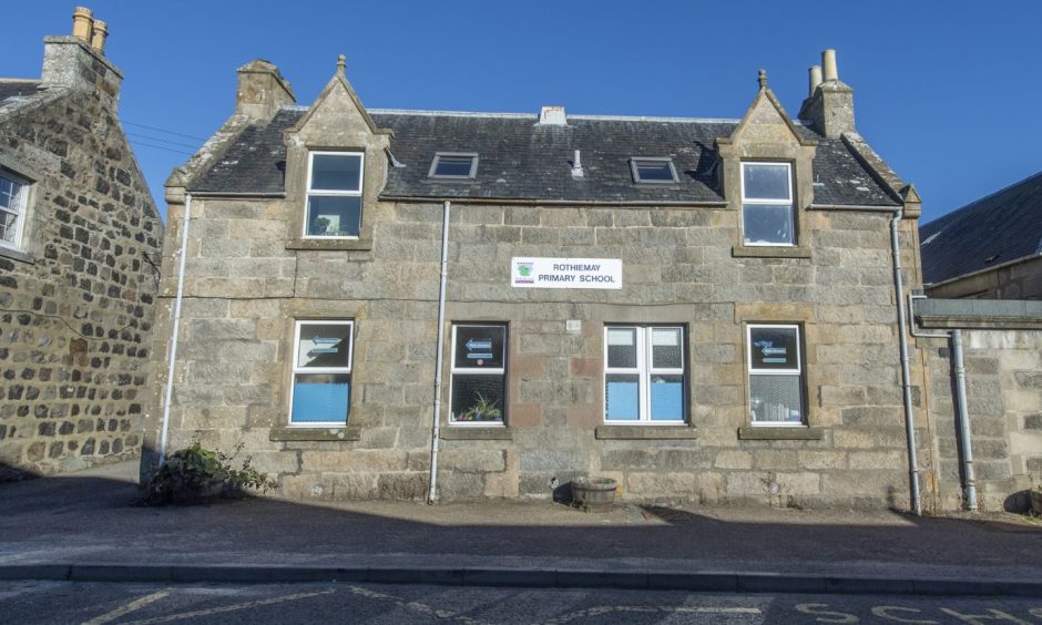 Rothiemay Primary exterior. 