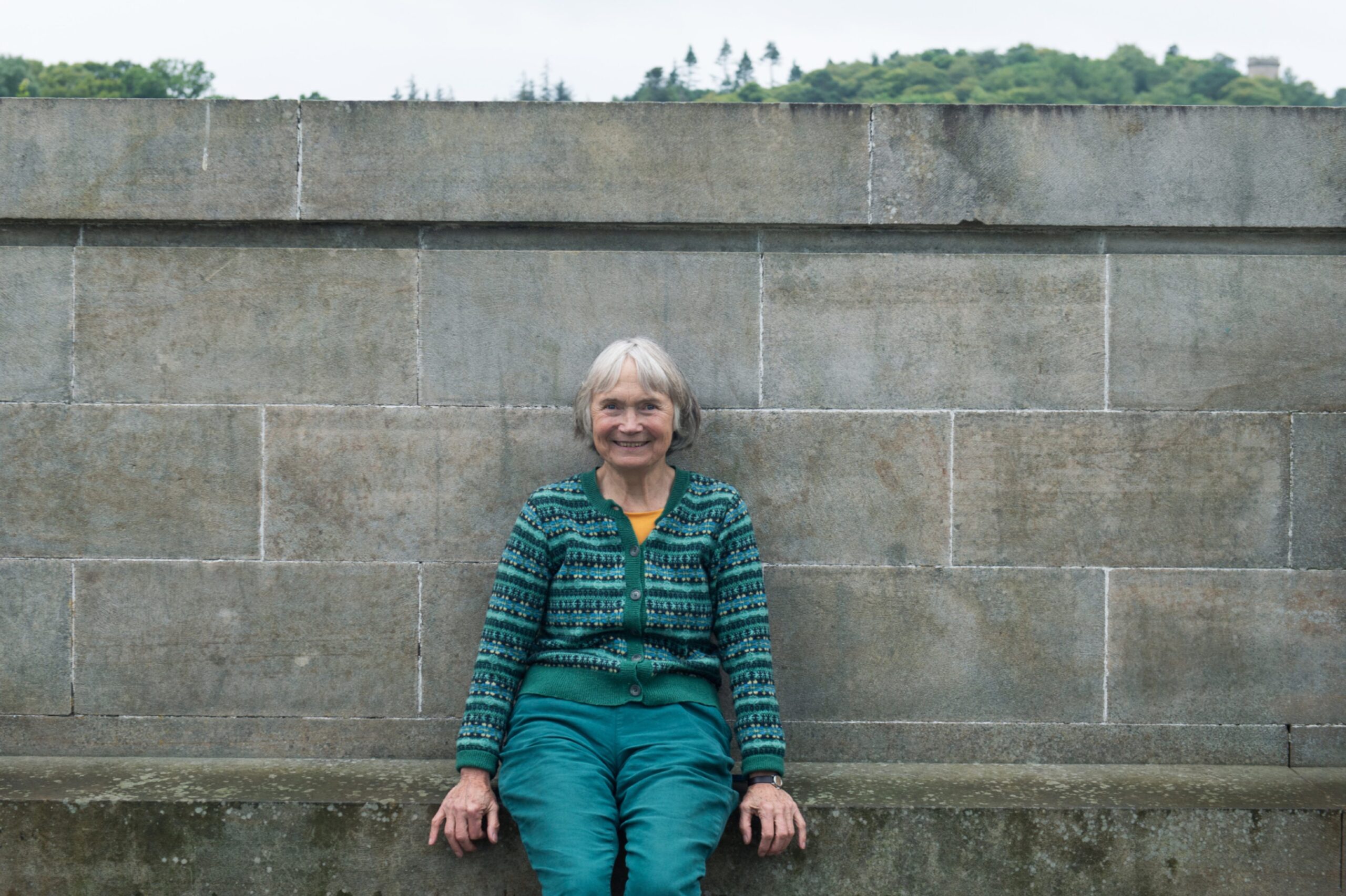 Jane Geddes smiling at the camera. 