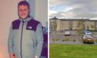 Jacek Dembinski was found seriously injured outside Rosehill Court, Aberdeen. Images: Police Scotland/DC Thomson