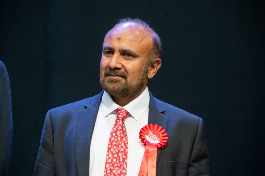 Labour councillor M Tauqeer Malik says the IT glitch threatening Aberdeen City Council meetings is "hugely embarrassing" for the local authority. Image: Kenny Elrick/DC Thomson