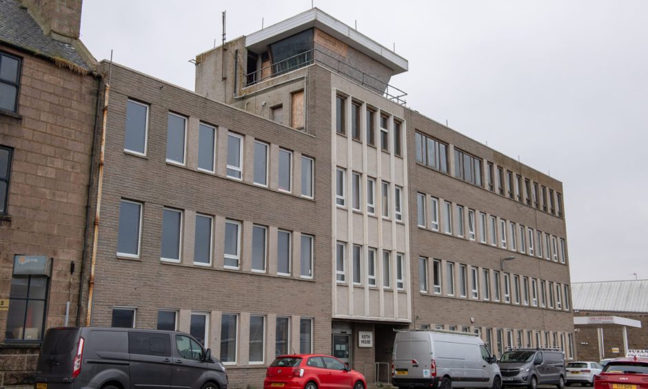 Keith House had been empty for years before the brothers took it on. Image: Kenny Elrick/DC Thomson