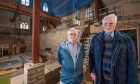 Forbes McCallum and Arthur Winfield of OpenSpace Trust inside the East Kirk. Image: Kami Thomson/DC Thomson