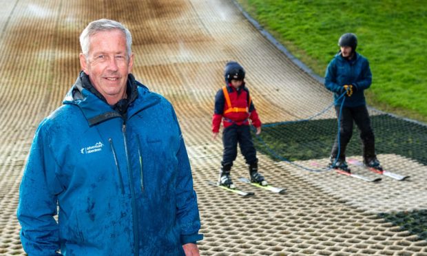 Bob Thow at Garthdee ski slopes