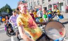 The Celebrate Aberdeen parade through the city centre. Image: Kami Thomson/DC Thomson.