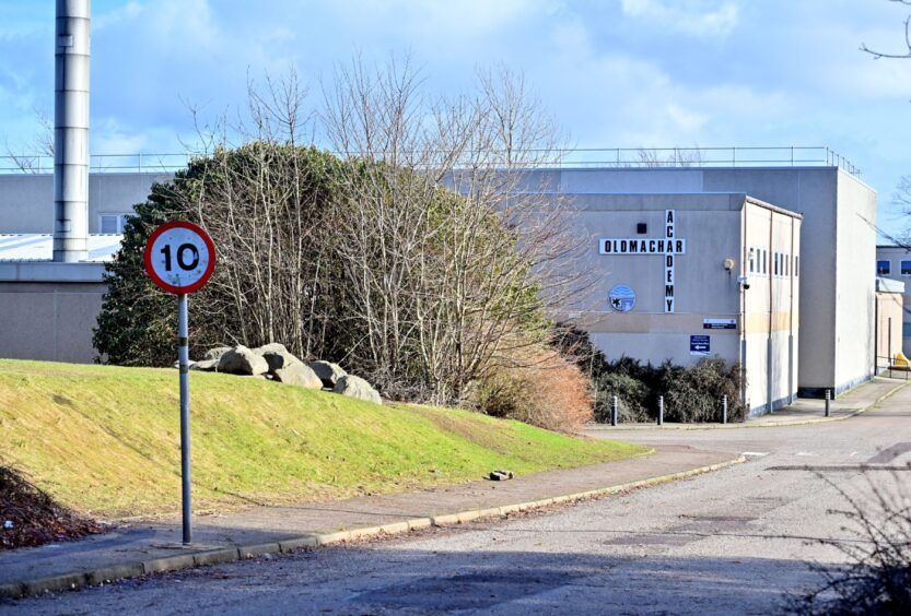 Oldmachar Academy, Bridge of Don, Aberdeen. Image: Kami Thomson/DC Thomson