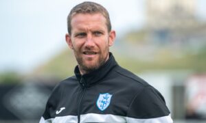 Strathspey Thistle manager Ryan Esson.   
Image: Kami Thomson/DC Thomson.