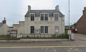 The former Laurencekirk drill hall could become a family home. Image: Google Street View