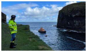 RNLI rescue near Wick