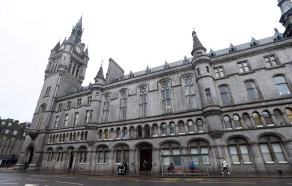 Aberdeen Sheriff Court. Image: DC Thomson