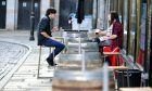 A smoker outside Fierce Bar in Aberdeen. Image: Chris Sumner/DC Thomson