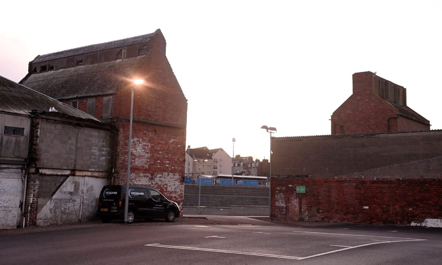 Abandoned Aberdeen smokehouses