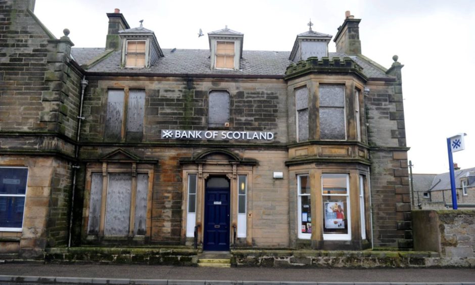 Bank of Scotland in Burghead 