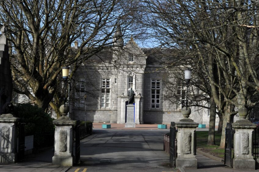 Aberdeen Grammar School in Skene Street. Image: Kenny Elrick/DC Thomson