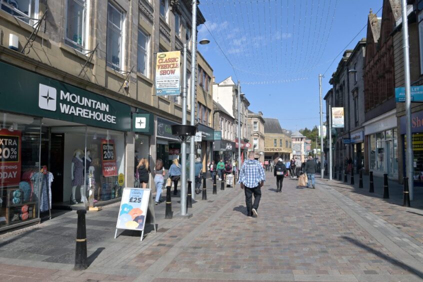 Inverness High Street.