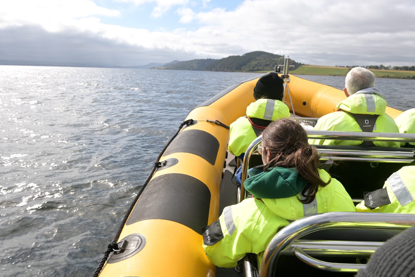 RIB Dolphin Mischief with Dolphin Spirit Inverness 