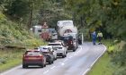 Traffic on A82