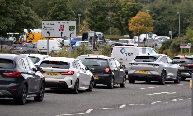 Traffic disruption in and around the A9 in Inverness following an incident close to the Raigmore Interchange.