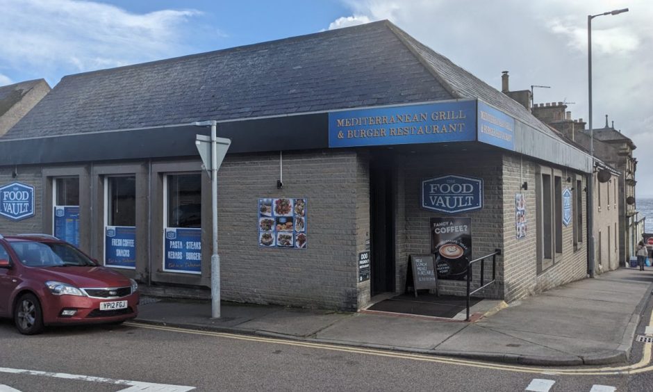 Food Vault takeaway in Lossiemouth