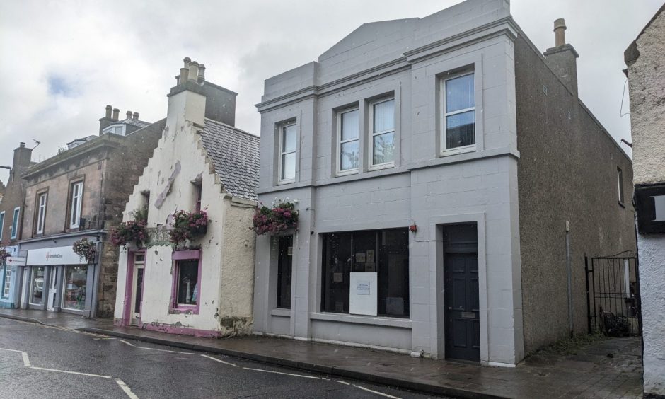 Former TSB bank in Forres 